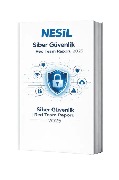 Обложка отчёта Nesil Teknoloji «Отчёт Red Team по кибербезопасности за 2025 год»